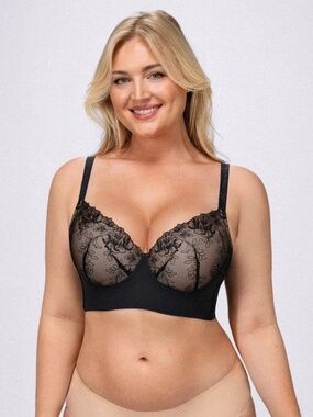 Lace Underwire Bra (Size 36D)